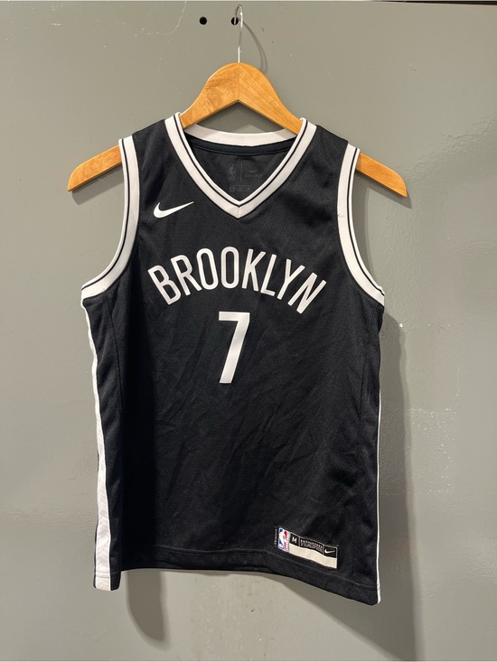 Nike Other - Nike Black and White Brooklyn #7 Basketball Jersey